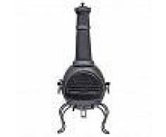 RedFire Chimenea con parrilla Cadiz clásica acero extra grande 84023