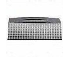 Sealskin caja para pañuelos Speckles 361890819 (Negra)