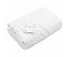 WellCare Manta eléctrica baja lana suave blanca 160x150 cm 79503.01