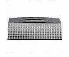 Sealskin caja para pañuelos Speckles 361890819 (Negra)