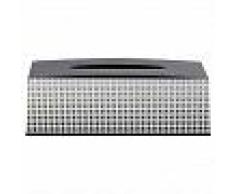 Sealskin caja para pañuelos Speckles 361890819 (Negra)
