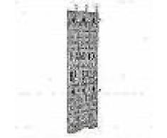 VidaXL Perchero de pared THANK YOU con 6 ganchos 120x40 cm