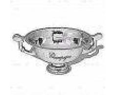 VidaXL Enfriador de champán copa trofeo de aluminio plateado