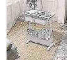 VidaXL revistero blanco Melrose
