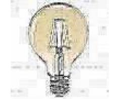 EGLO Bombilla LED de estilo vintage E27 G80 11556, Color ámbar
