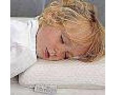 CuddleCo Almohada para niños pequeños viscoelástica bambú crema