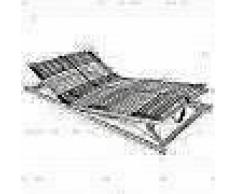 VidaXL Somier de láminas con 42 listones de 7 regiones 140x200 cm FSC