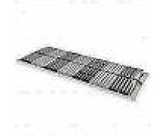 VidaXL Somier de láminas con 42 listones de 7 regiones 90x200 cm FSC