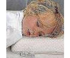 CuddleCo Almohada para niños pequeños viscoelástica bambú crema