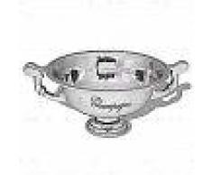 VidaXL Enfriador de champán copa trofeo de aluminio plateado