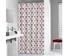 Sealskin cortina de ducha 180 cm modelo Amor 235241359 (Roja)