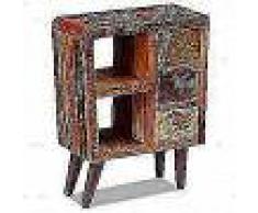 VidaXL Aparador de madera maciza reciclada 60x30x80 cm