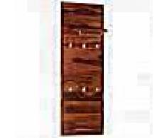 VidaXL Perchero de pared madera maciza de sheesham 118x40 cm