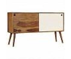 VidaXL Aparador de madera maciza de sheesham 118x30x66 cm