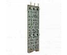 VidaXL Perchero de pared HAPPY LOVE con 6 ganchos 120x40 cm