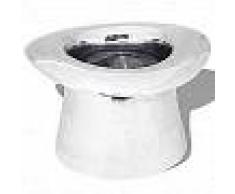 VidaXL Enfriador de champán copa trofeo de aluminio plateado