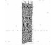 VidaXL Perchero de pared THANK YOU con 6 ganchos 120x40 cm