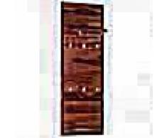 VidaXL Perchero de pared madera maciza de sheesham 118x40 cm
