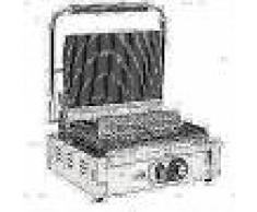 VidaXL Grill parrilla estriada 2200 W 44x41x19 cm
