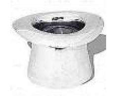 VidaXL Enfriador de champán copa trofeo de aluminio plateado