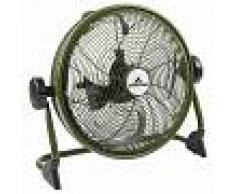 Bestron Ventilador de suelo para exterior recargable AOD12ACCU verde