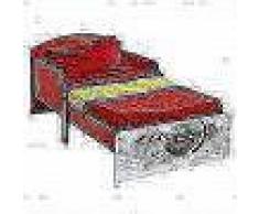 Disney Cama infantil Cars 142x59x77 cm roja WORL320002
