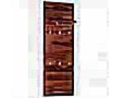 VidaXL Perchero de pared madera maciza de sheesham 118x40 cm