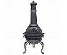 RedFire Chimenea con parrilla Cadiz clásica acero extra grande 84023