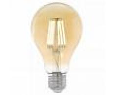 EGLO Bombilla LED de estilo vintage E27 A75 11555, Color ámbar