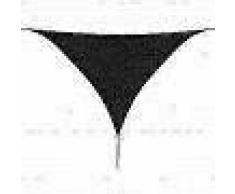 VidaXL Toldo de vela triangular de tela oxford 3,6x3,6x3,6 antracita
