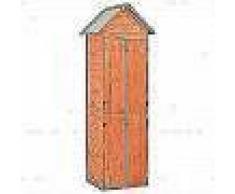 VidaXL Caseta de almacenamiento de jardín de madera 71x60x213 cm