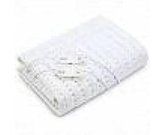 WellCare Manta eléctrica baja lana suave blanca 160x150 cm 79503.01
