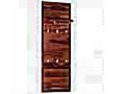 VidaXL Perchero de pared madera maciza de sheesham 118x40 cm