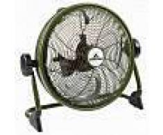 Bestron Ventilador de suelo para exterior recargable AOD12ACCU verde