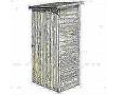 VidaXL Caseta de herramientas de jardín madera de pino FSC 88x76x175cm