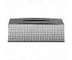 Sealskin caja para pañuelos Speckles 361890819 (Negra)