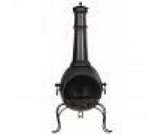 RedFire Chimenea con parrilla Cadiz clásica acero extra grande 84023