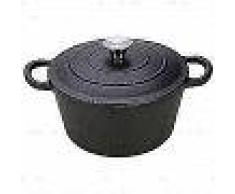 Gusta Cacerola de hierro fundido 24 cm negro 01140200