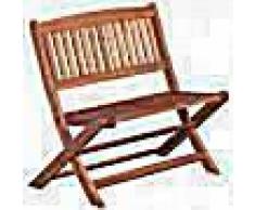 VidaXL Banco de jardín para niños madera maciza de eucalipto 61 cm