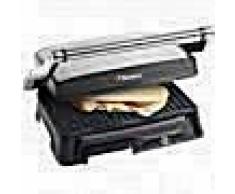 Bestron Parrilla grill ASW118 de 2000 W color plateado