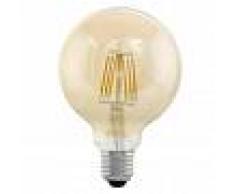 EGLO Bombilla LED de estilo vintage E27 G95 11522, Color ámbar