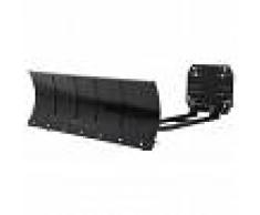 vidaXL Pala quitanieves para quad ATV 120x38 cm negro