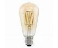 EGLO Bombilla LED de estilo vintage E27 ST64 11521, Ámbar