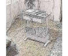 VidaXL revistero blanco Melrose