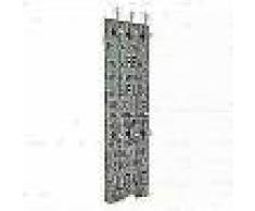 VidaXL Perchero de pared HAPPY LOVE con 6 ganchos 120x40 cm