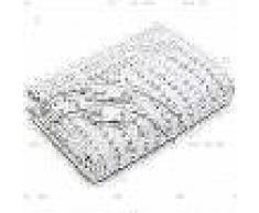 WellCare Manta eléctrica baja lana suave blanca 160x150 cm 79503.01