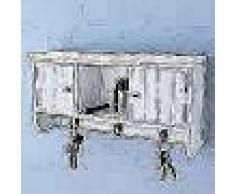 VidaXL Armario de pared para llaves y joyas con puertas y ganchos