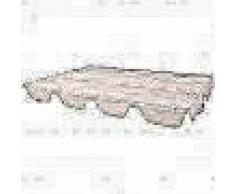 VidaXL Dosel de reemplazo para columpio de jardín 249x185 cm beige