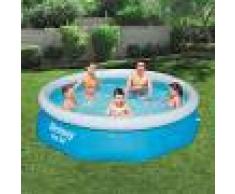 Bestway vidaXL Piscina redonda inflable Fast Set 305x76 cm 57266