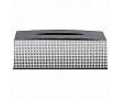 Sealskin caja para pañuelos Speckles 361890819 (Negra)